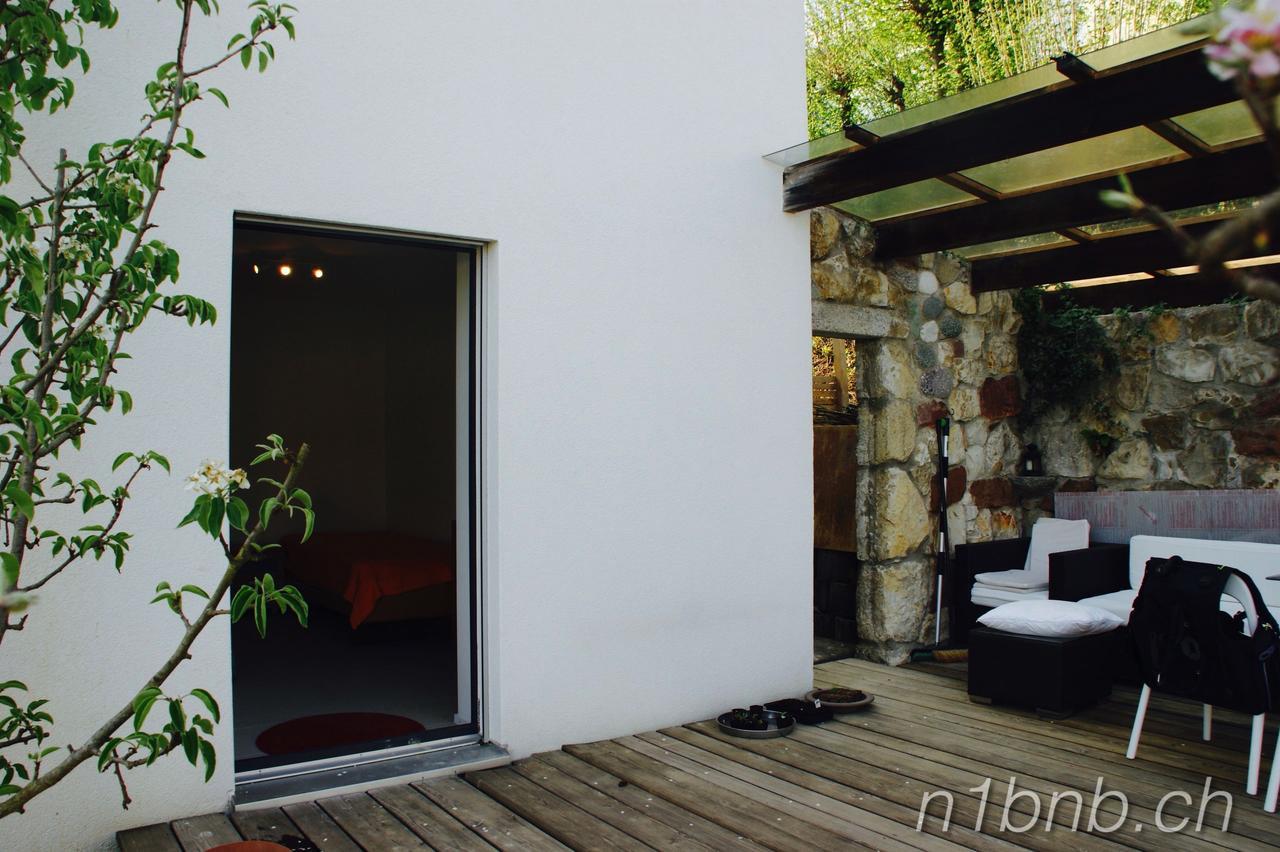 N1 Standalone House Baden Appartement Hertenstein Buitenkant foto